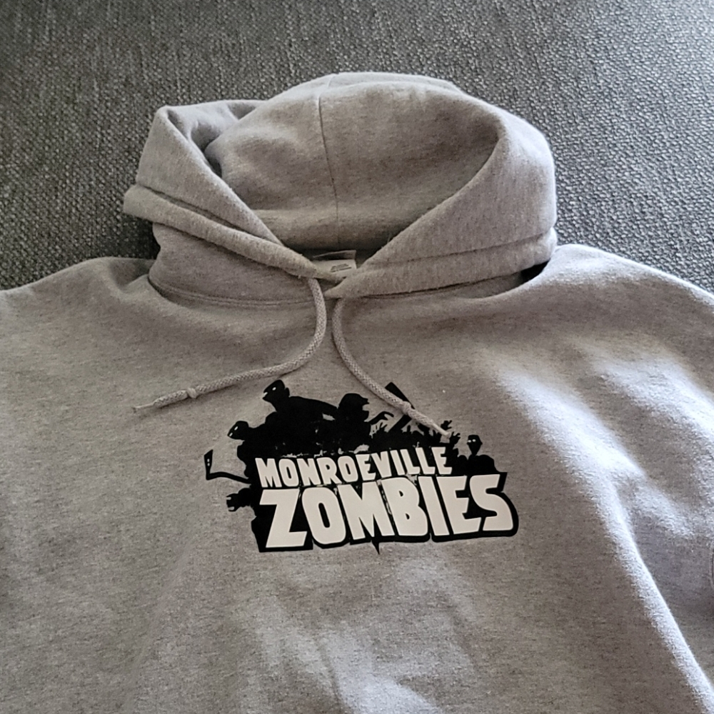 Monroeville Zombies hoodie from Zack & Miri